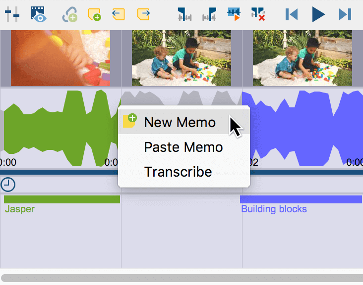 Creating memos Creating memos